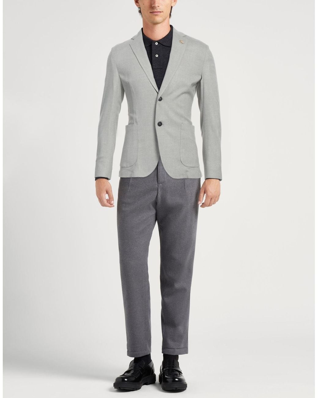 Blazer Tombolini pour homme en coloris Gray