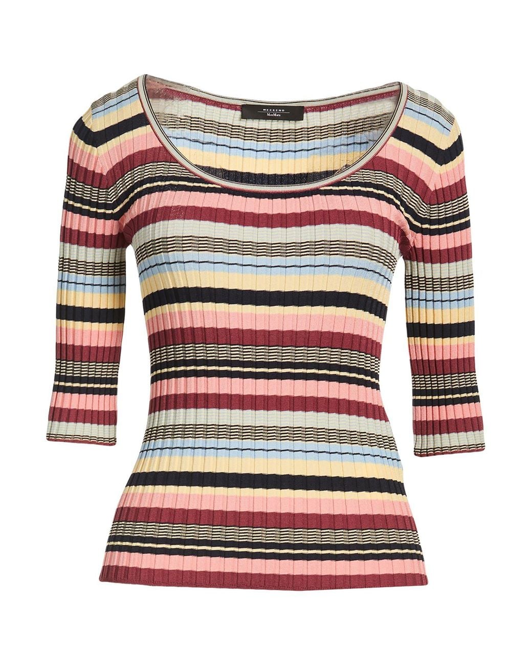 Weekend by Maxmara Red Sweater Viscose, Polyamide
