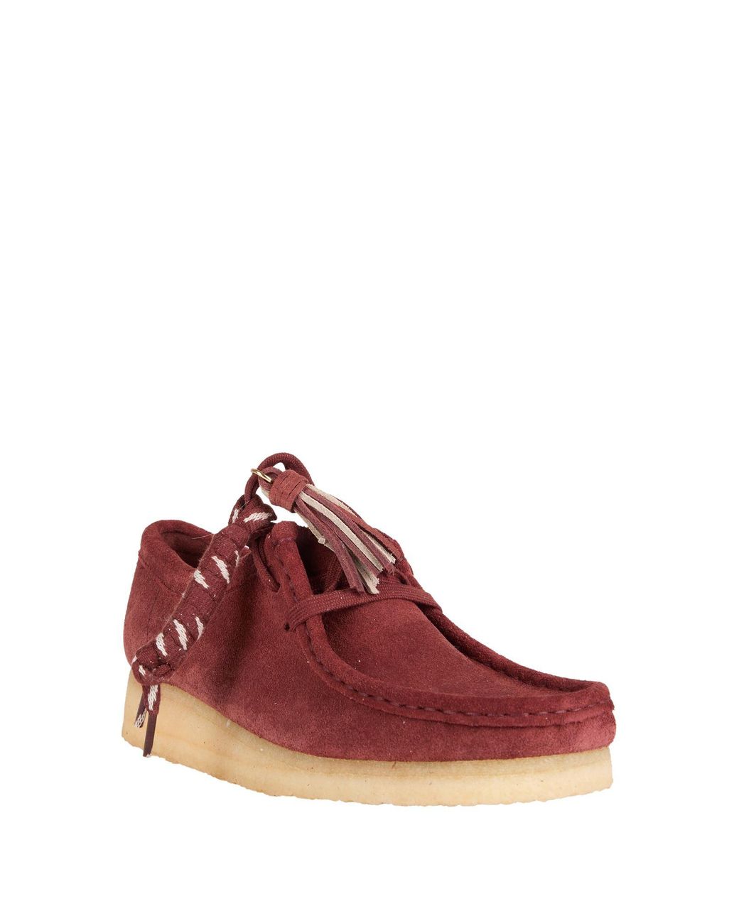 Clarks Red Schnürschuh