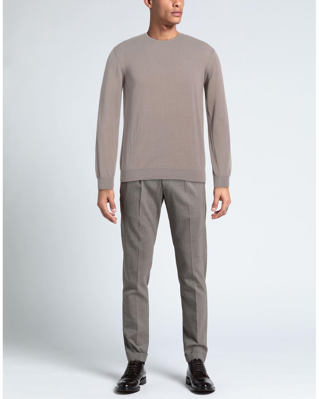 Rossopuro Gray Jumper for men