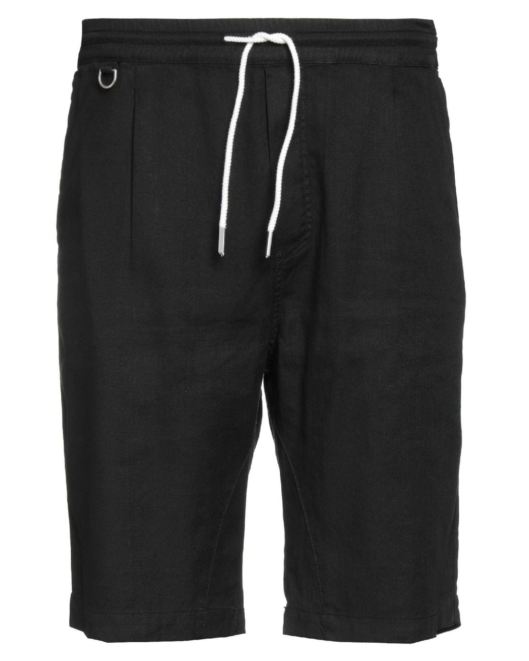 Paolo Pecora Black Shorts & Bermuda Shorts for men
