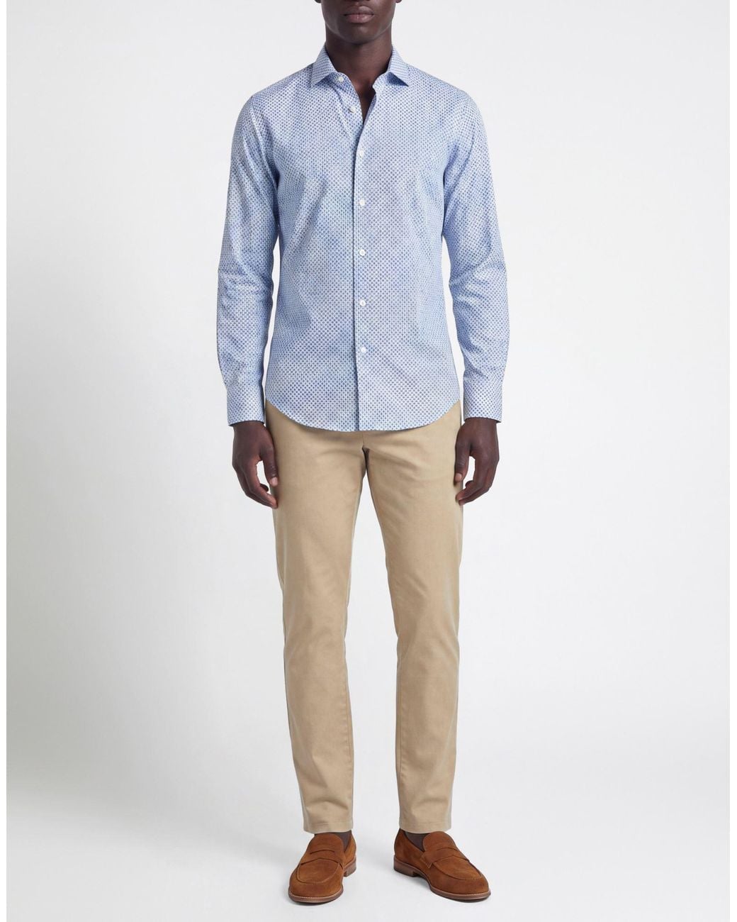 BASTONCINO Blue Shirts for men