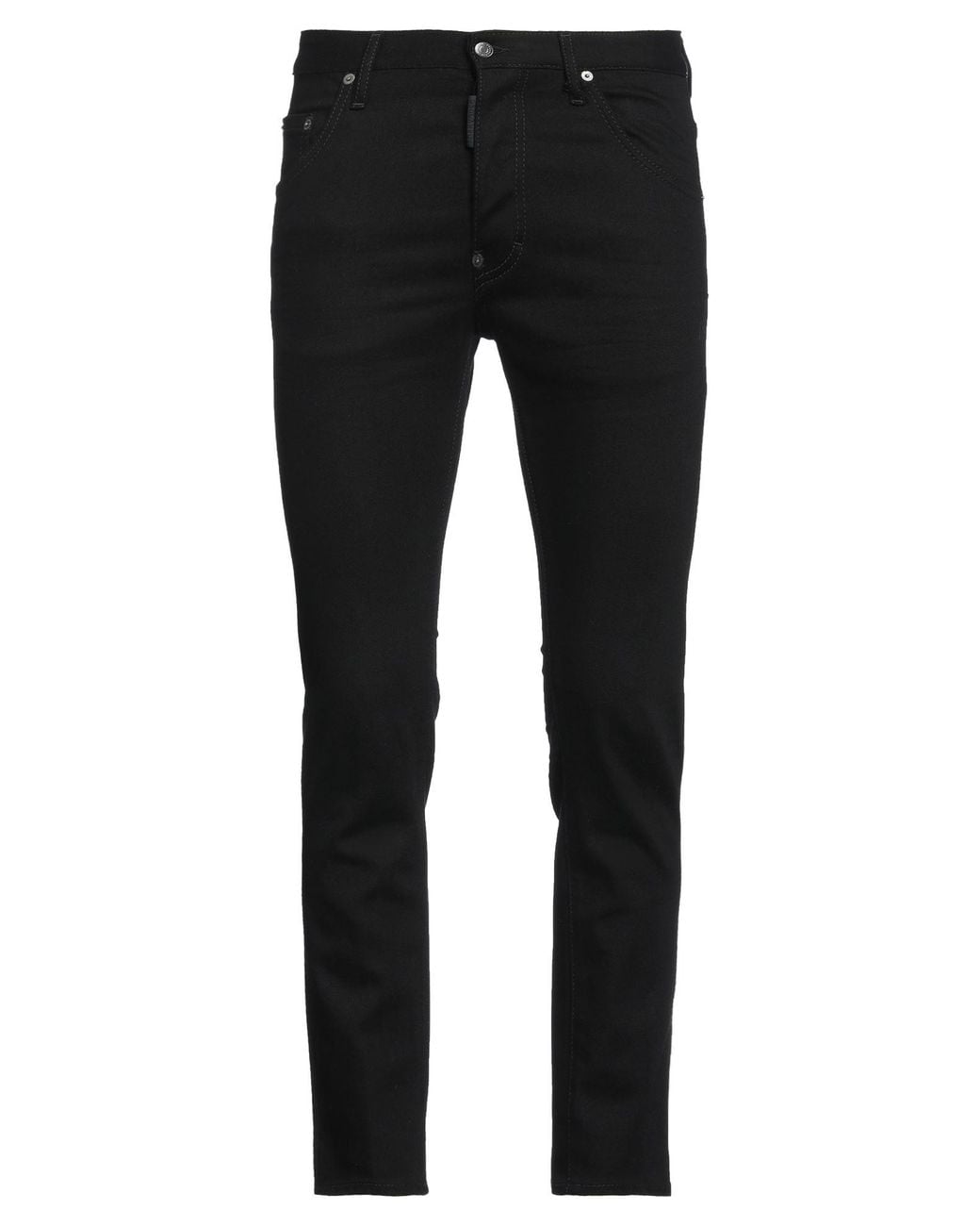 DSquared² Black Jeans Cotton, Elastane for men