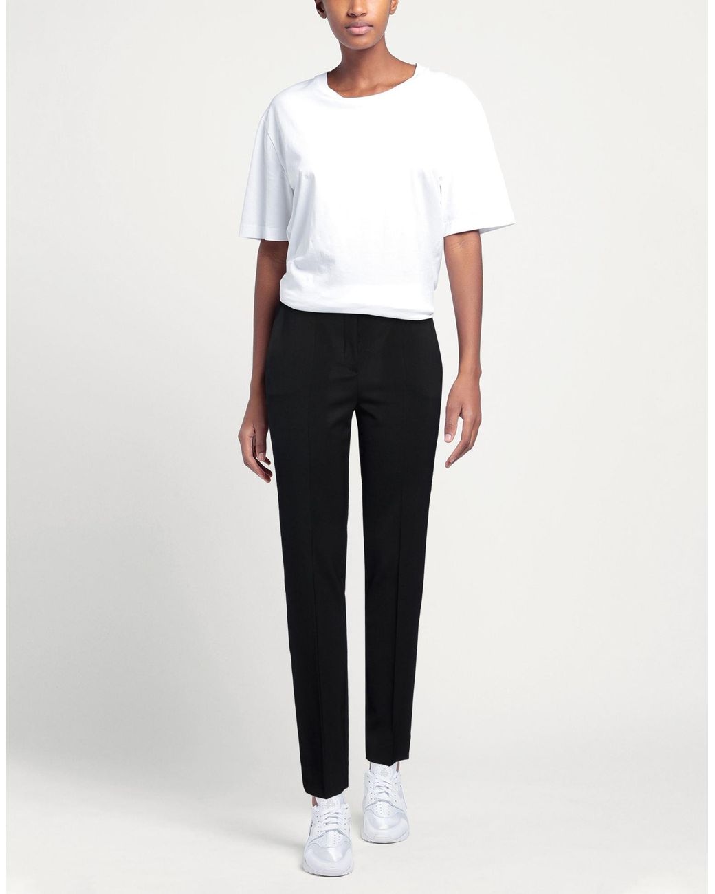 P.A.R.O.S.H. Black Pants Virgin Wool, Elastane