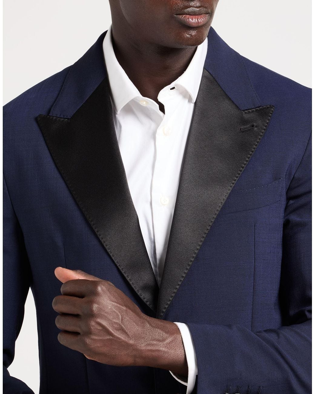 Eleventy Blue Suit Wool, Elastane for men