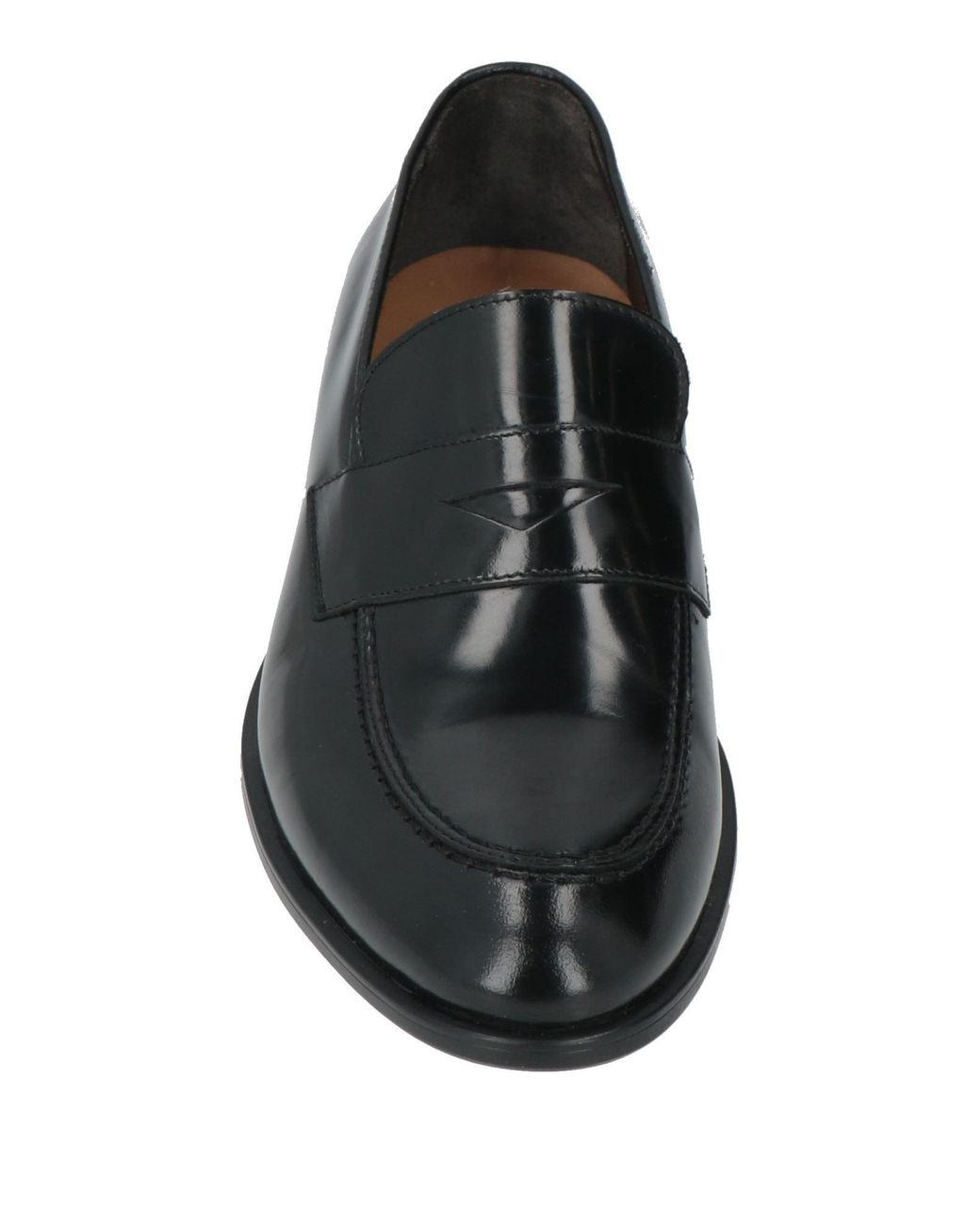 Exton Black Loafers Leather for men