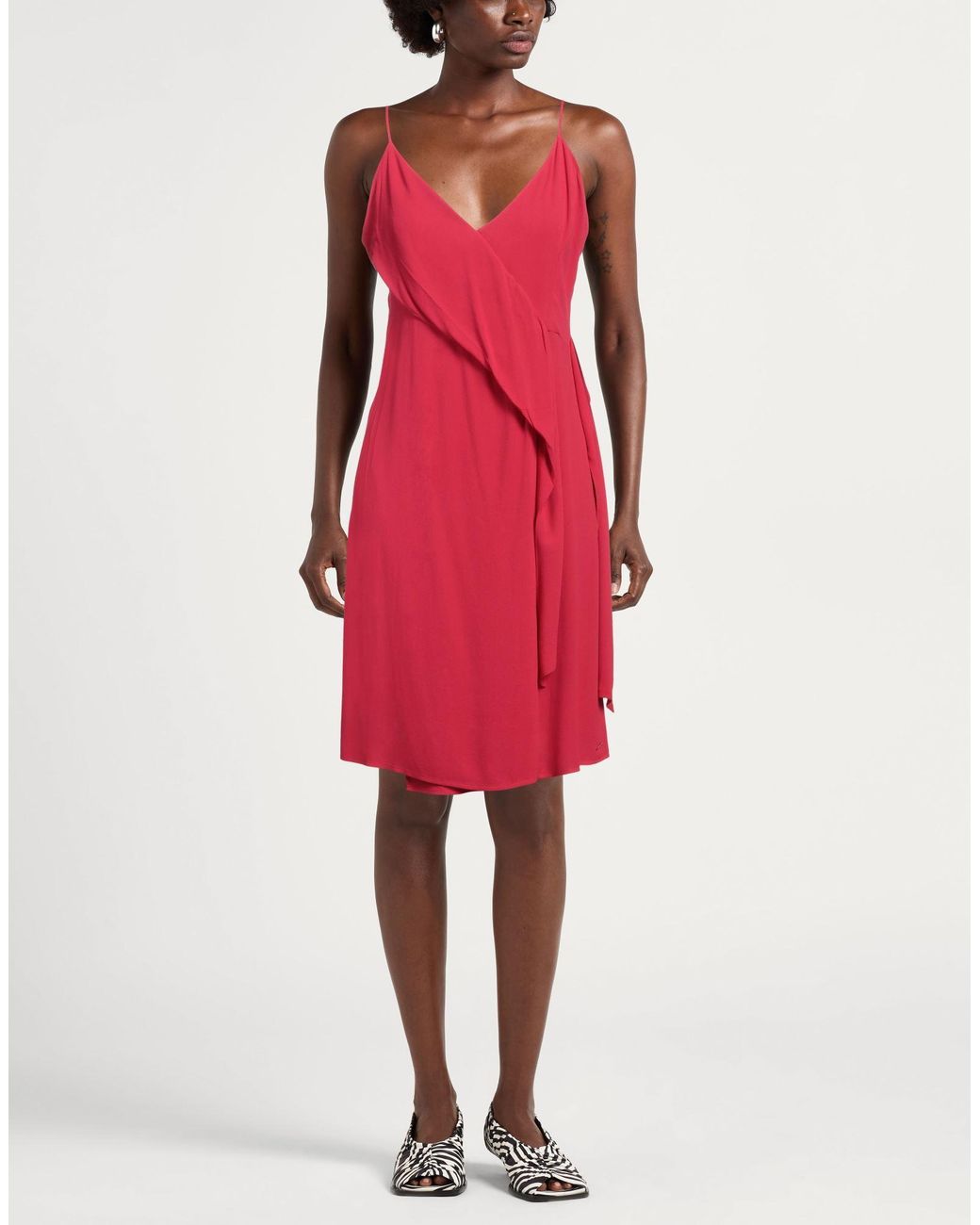 ARMANI EXCHANGE Red Mini Dress