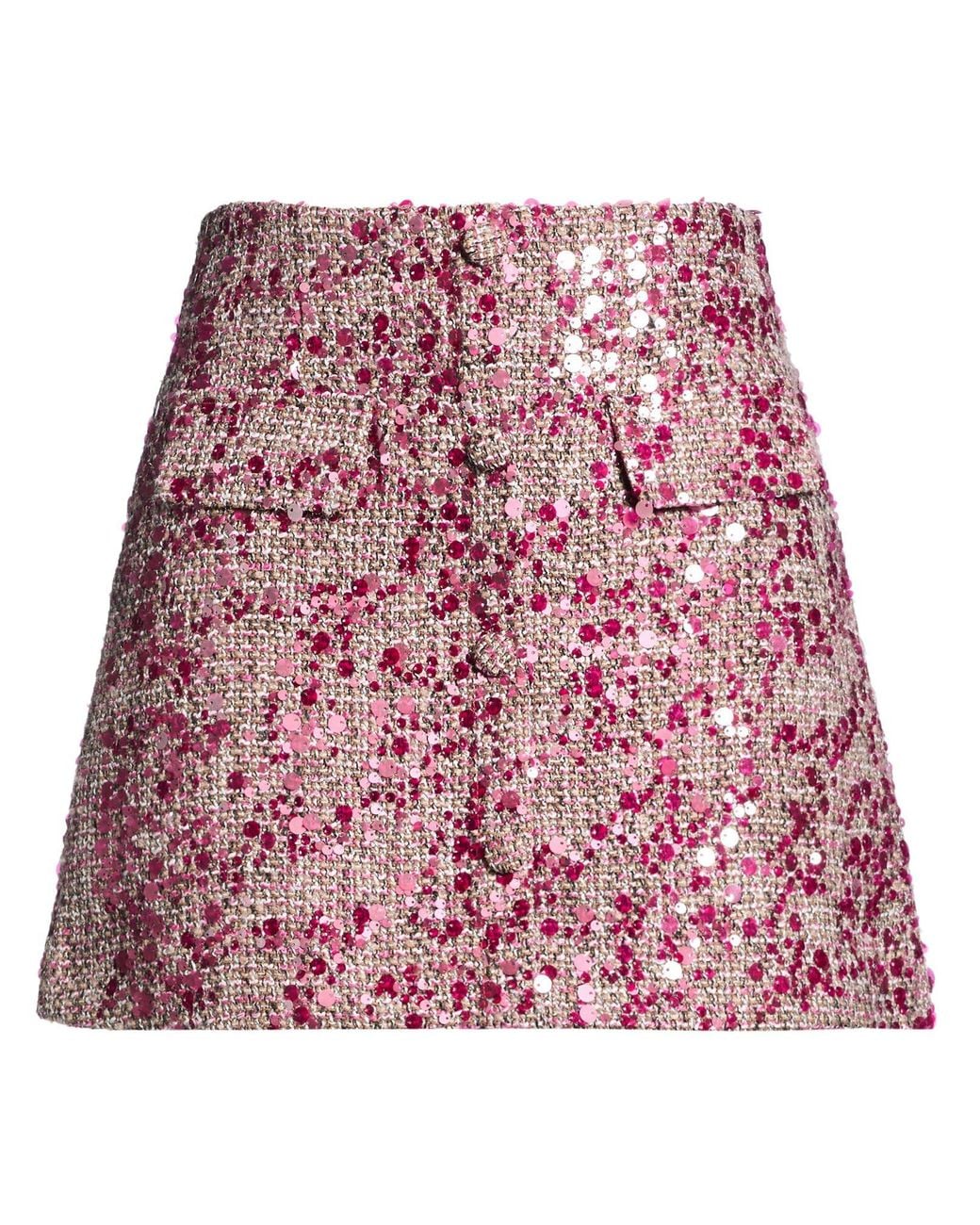 No Secrets Red Mini Skirt