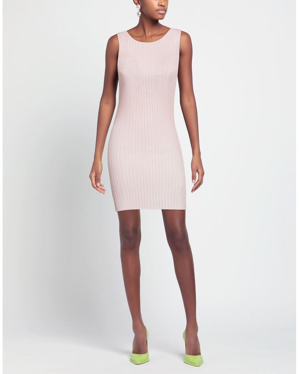 Ludovic de Saint Sernin Pink Mini Dress