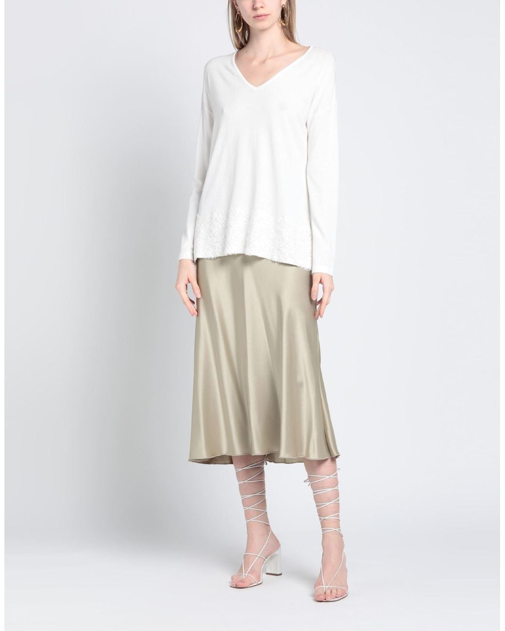 Pullover SEVENTY VENEZIA de color White