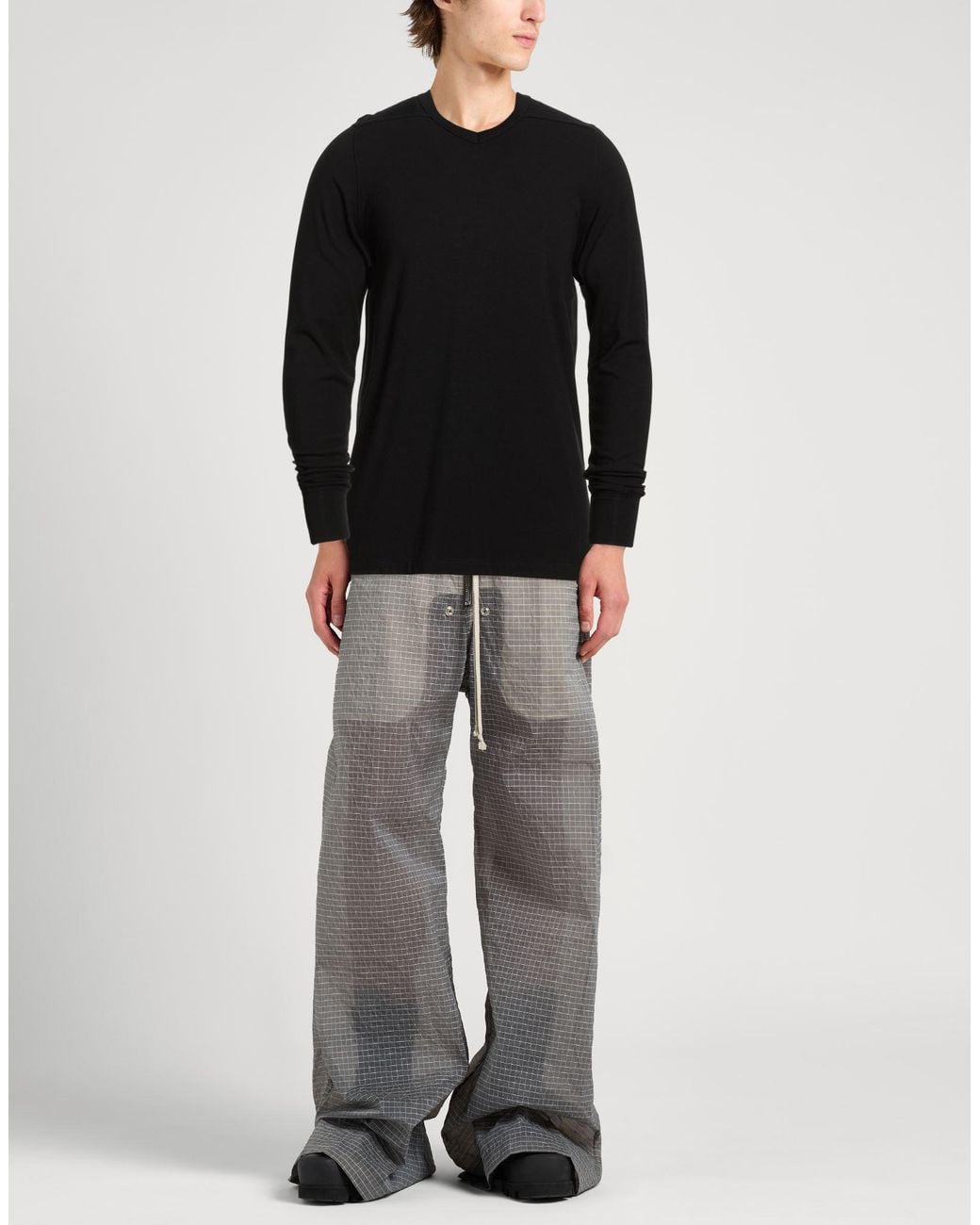 Rick Owens Black T-Shirt for men