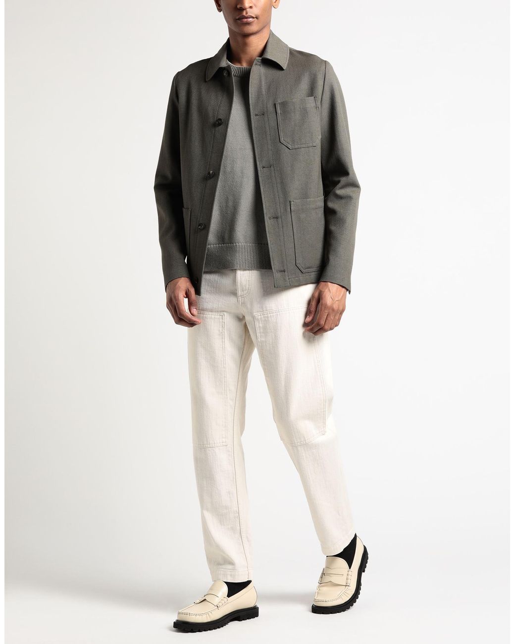 Montedoro Gray Jacket for men