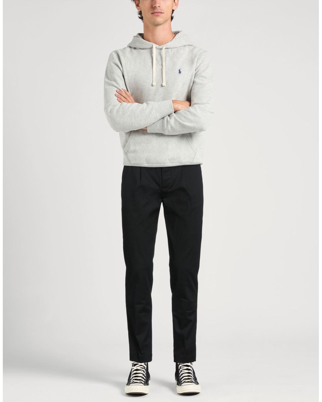 Paolo Pecora Black Trouser for men
