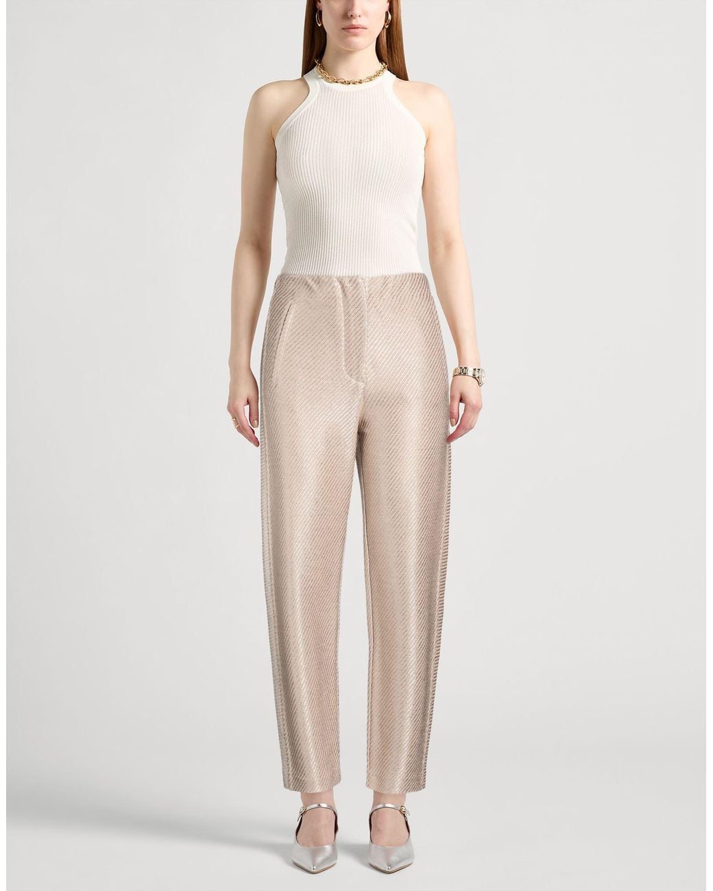 Giorgio Armani Natural Trouser