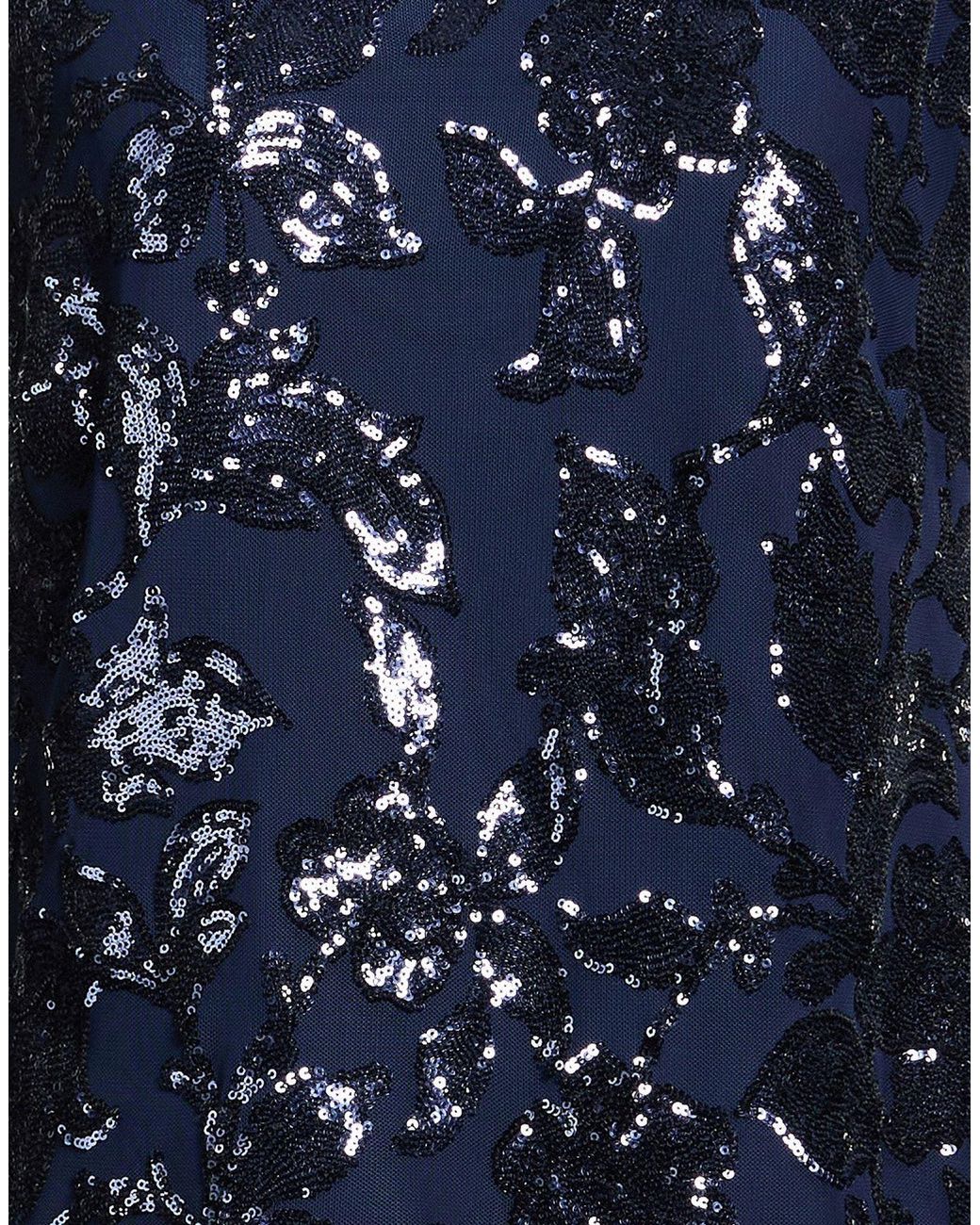 Rinascimento Blue Top Polyester, Elastane