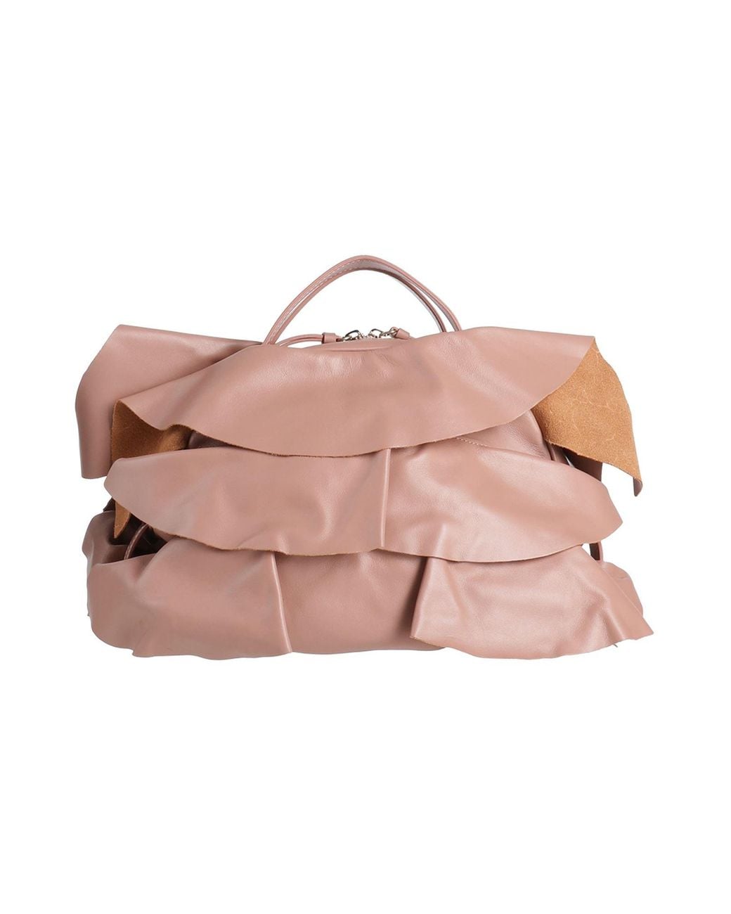 Borsa A Mano di Borbonese in Pink