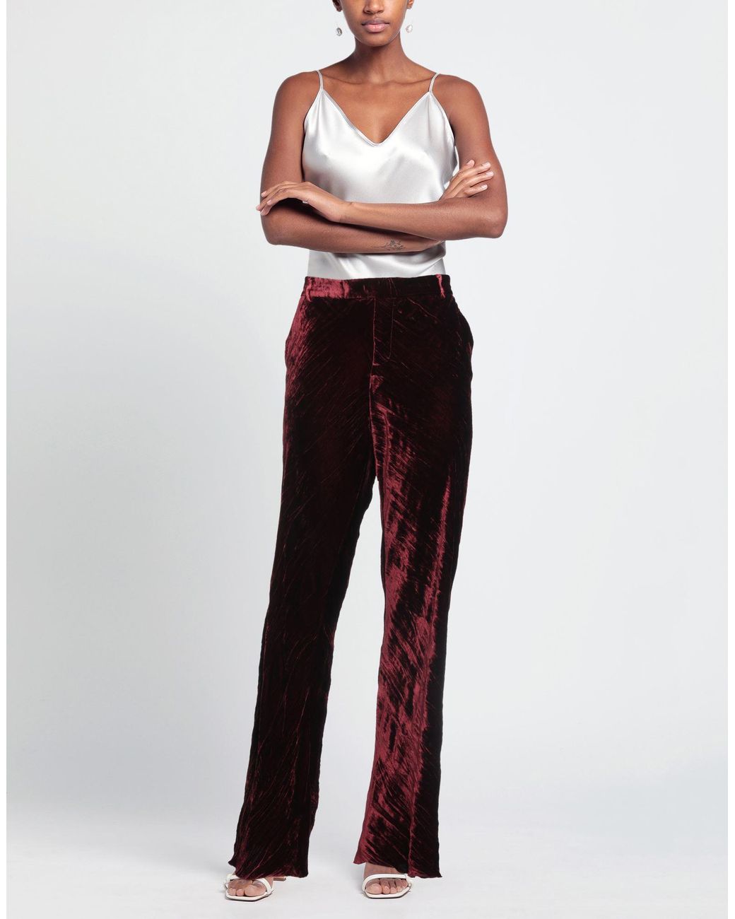 Etro Red Trouser