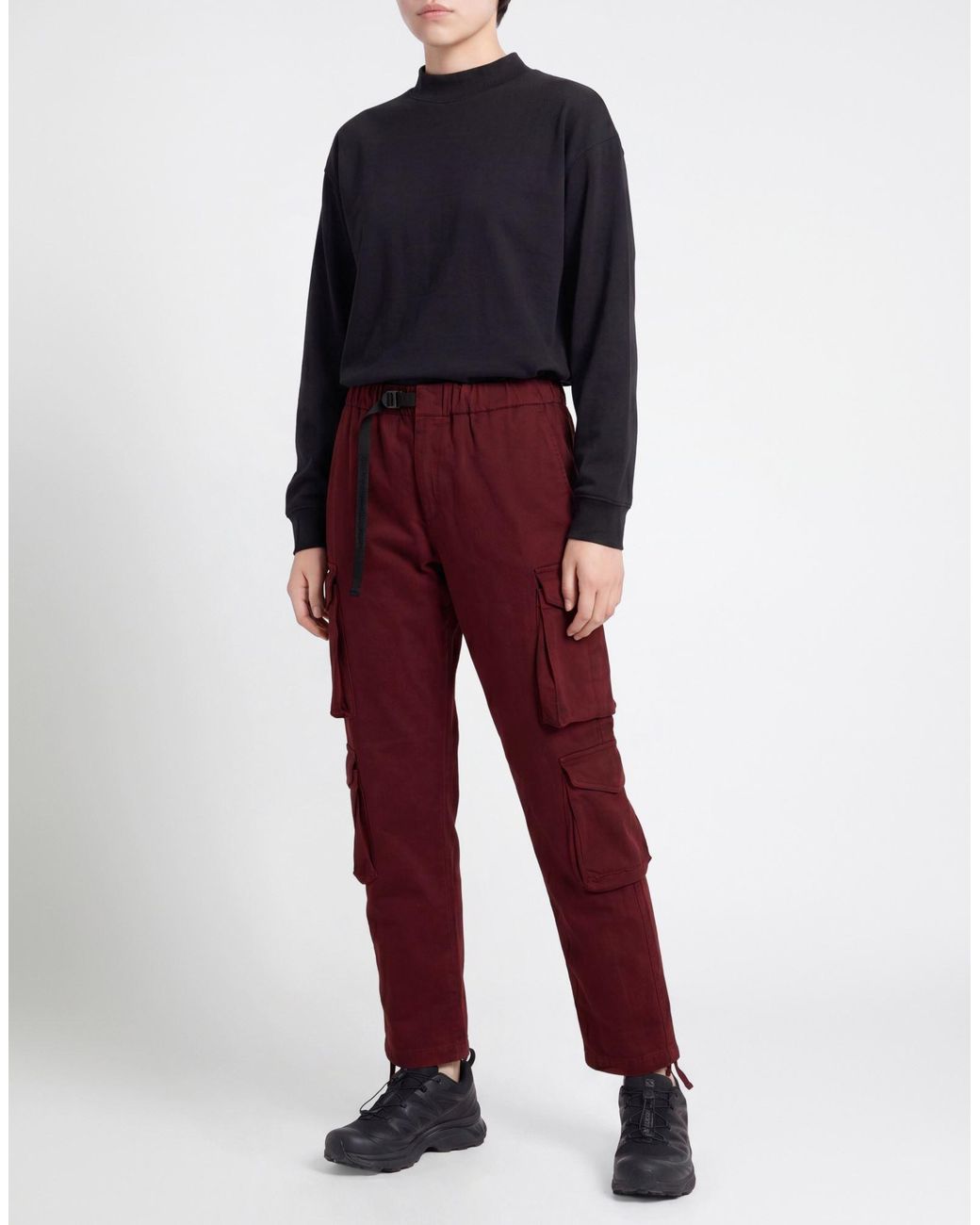 White Sand Red Pants