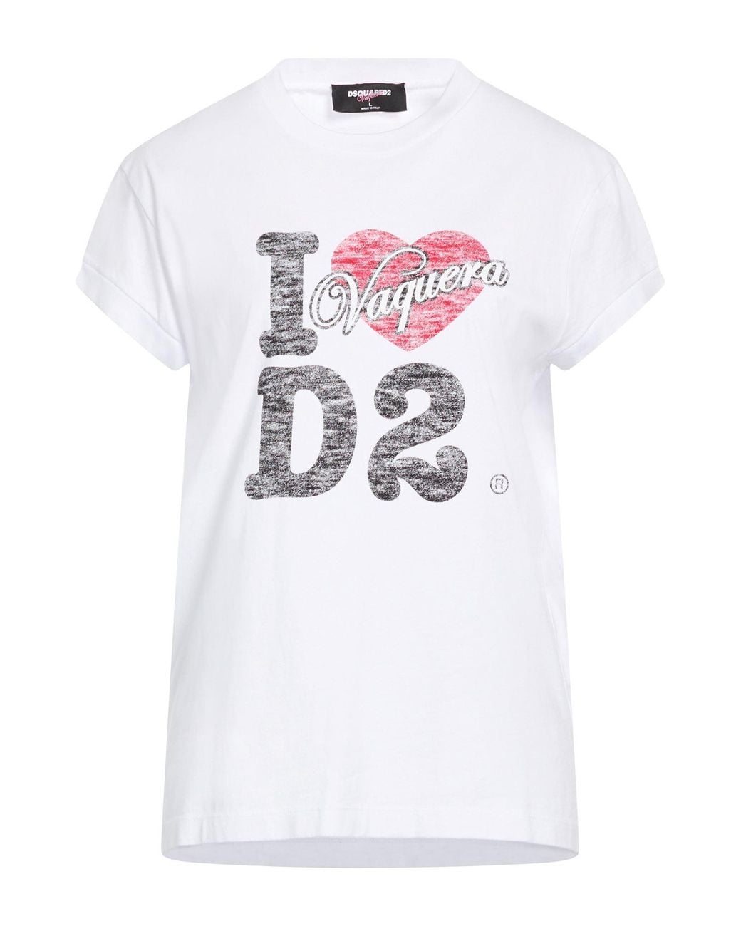 DSquared² White T-Shirt Cotton