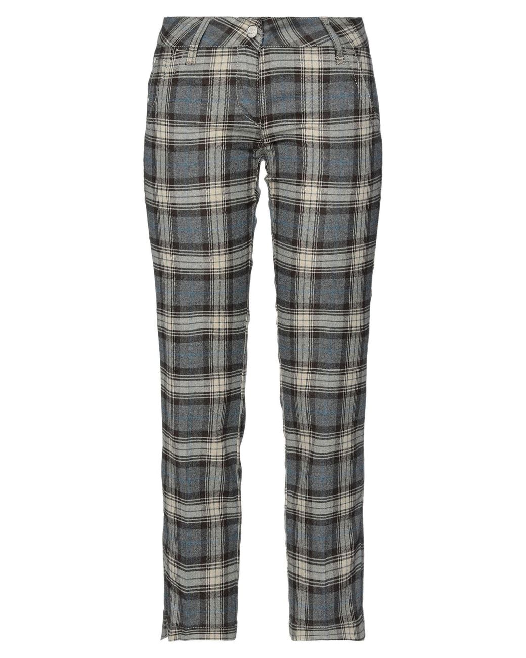 Jacob Cohen Gray Pants Viscose, Polyester, Elastane