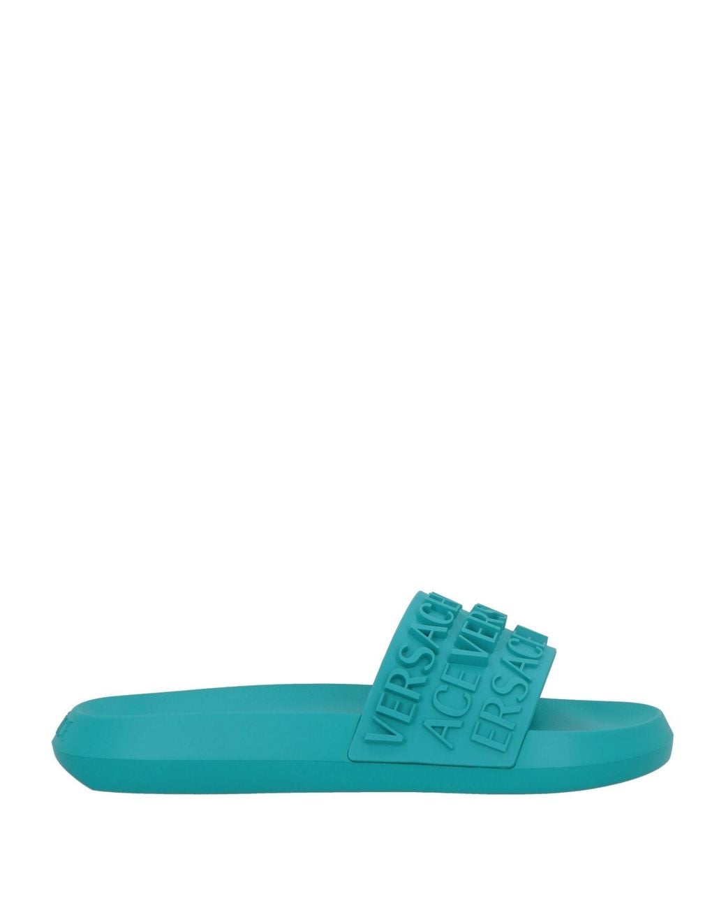 Versace Green Sandals Rubber for men