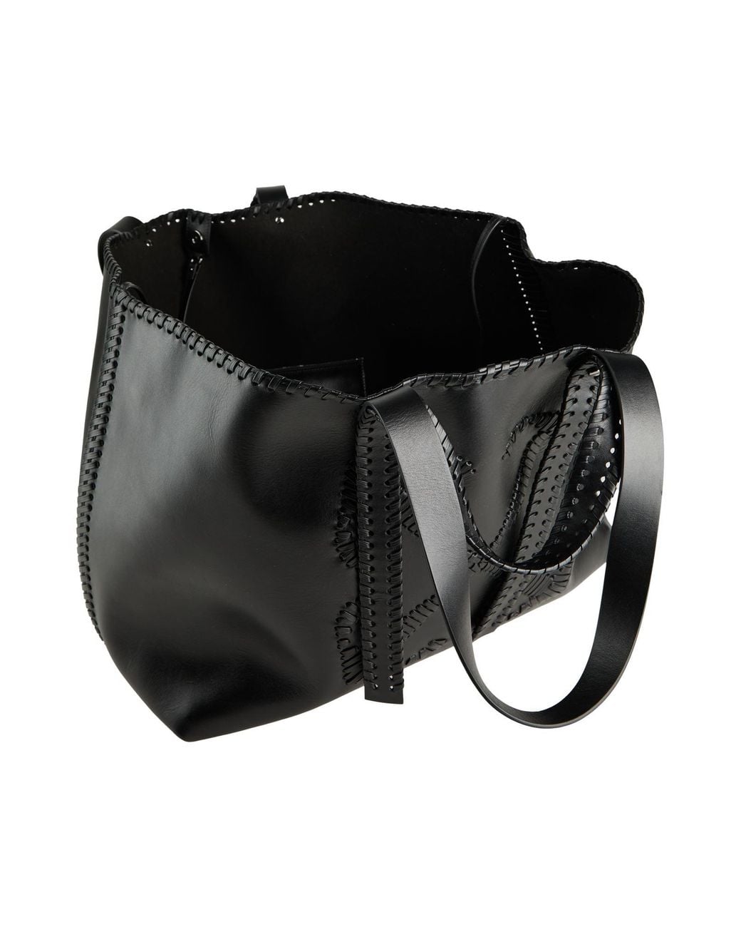 Off-White c/o Virgil Abloh Black Handbag Leather