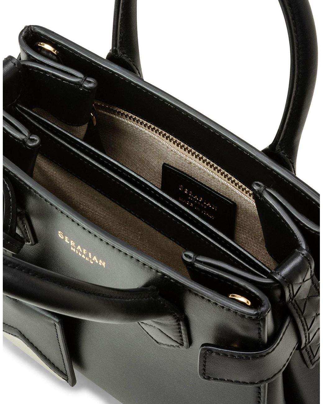 Serapian Black Handtaschen