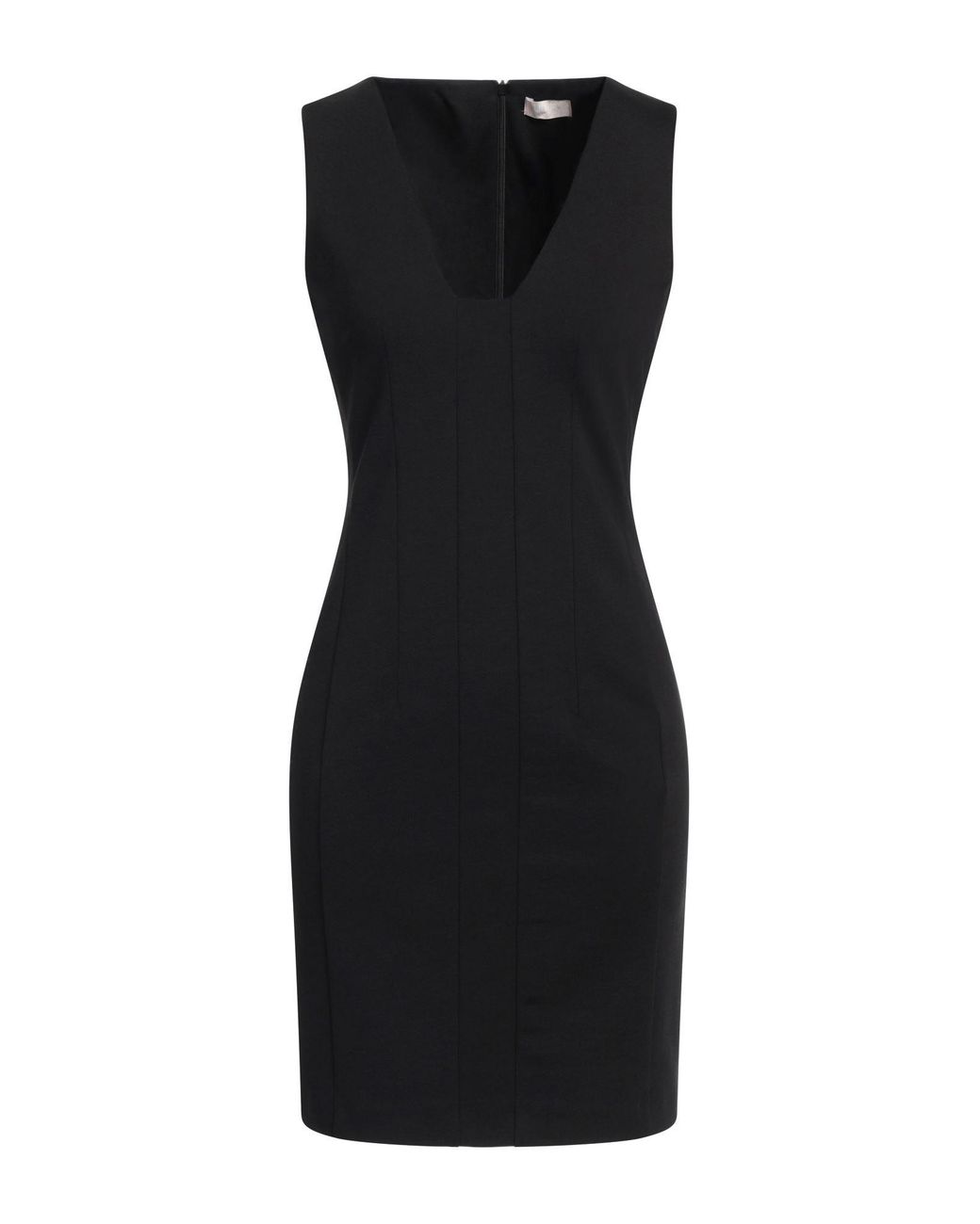 Liu Jo Black Mini Dress Viscose, Polyamide, Elastane