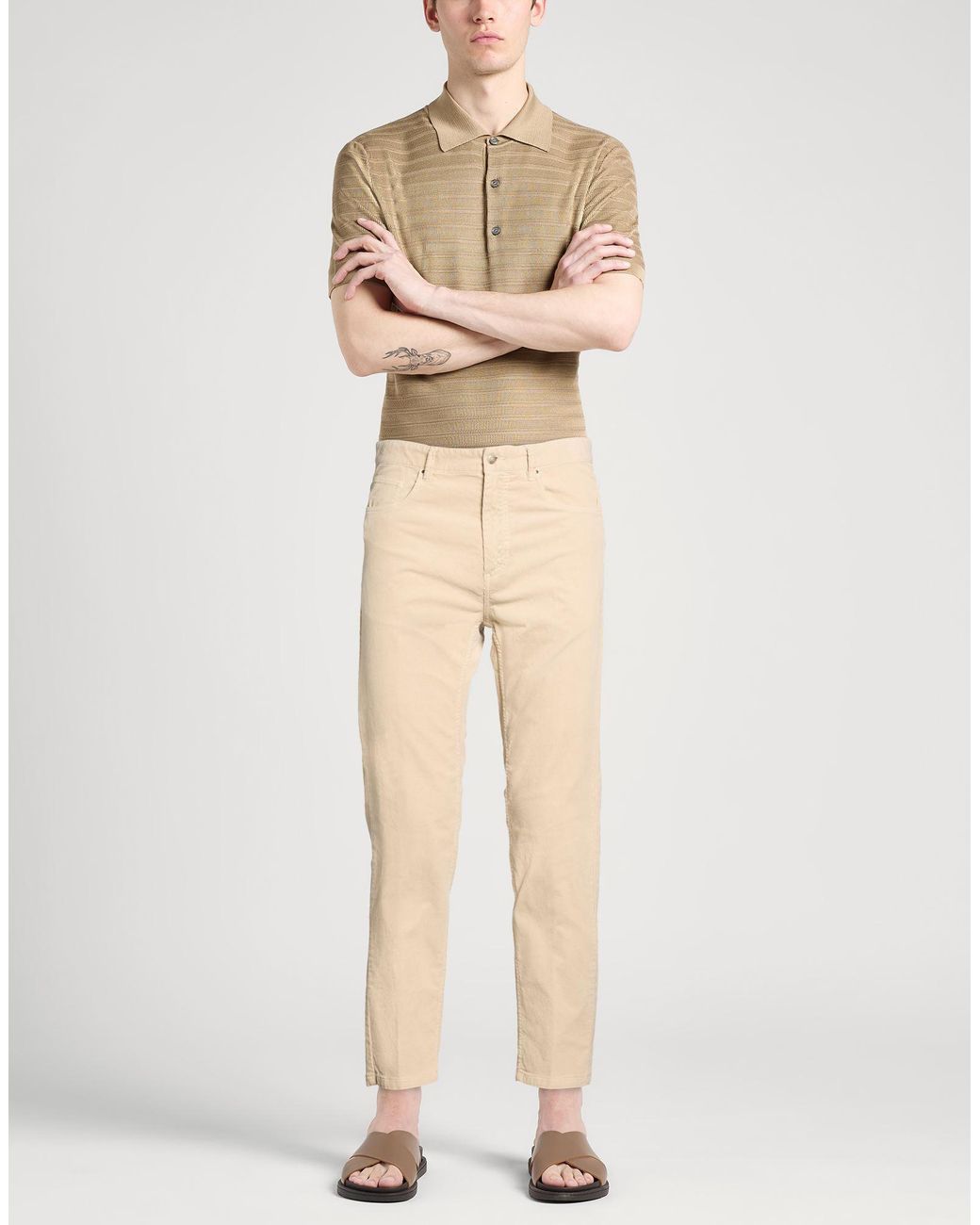 AT.P.CO Natural Pants for men