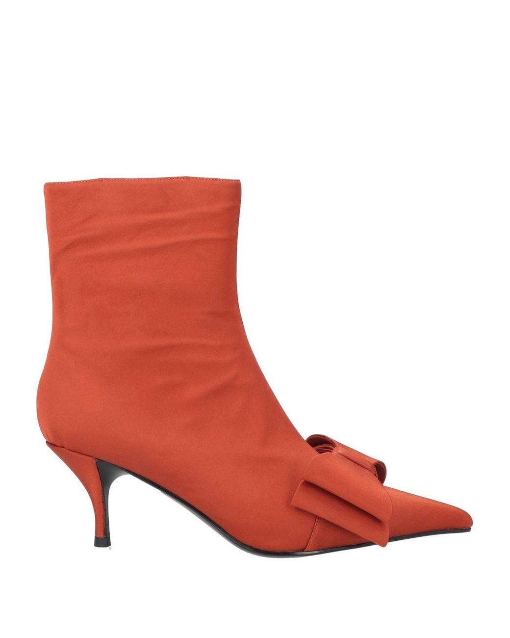 Jeffrey Campbell Red Ankle Boots