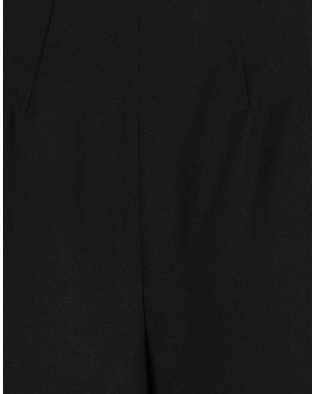 Max Mara Black Pants Virgin Wool