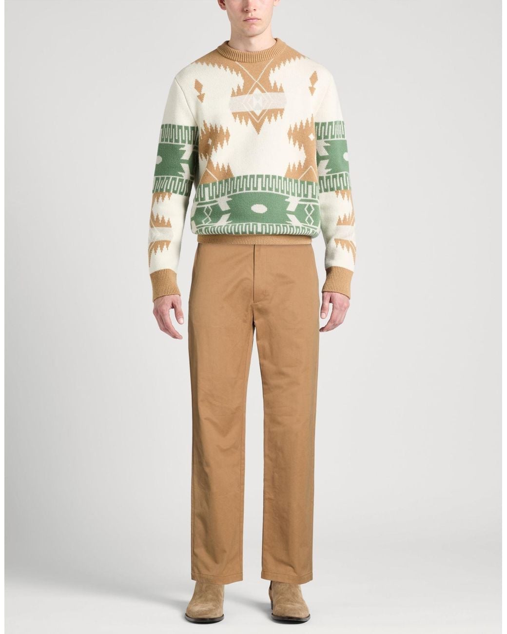 Pantalone di Bally in Natural da Uomo