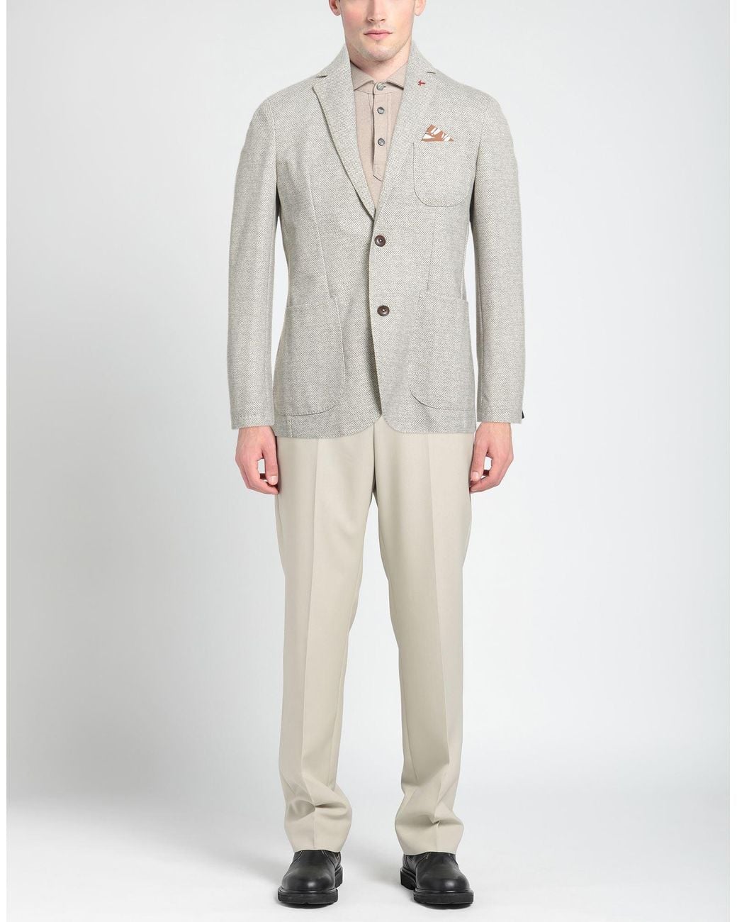 AT.P.CO Gray Blazer for men