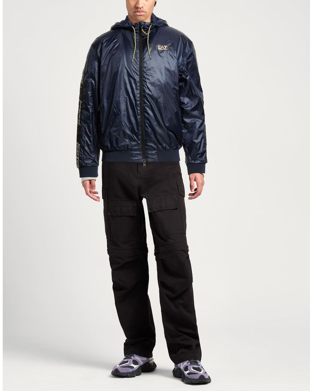 EA7 Blue Jackets for men