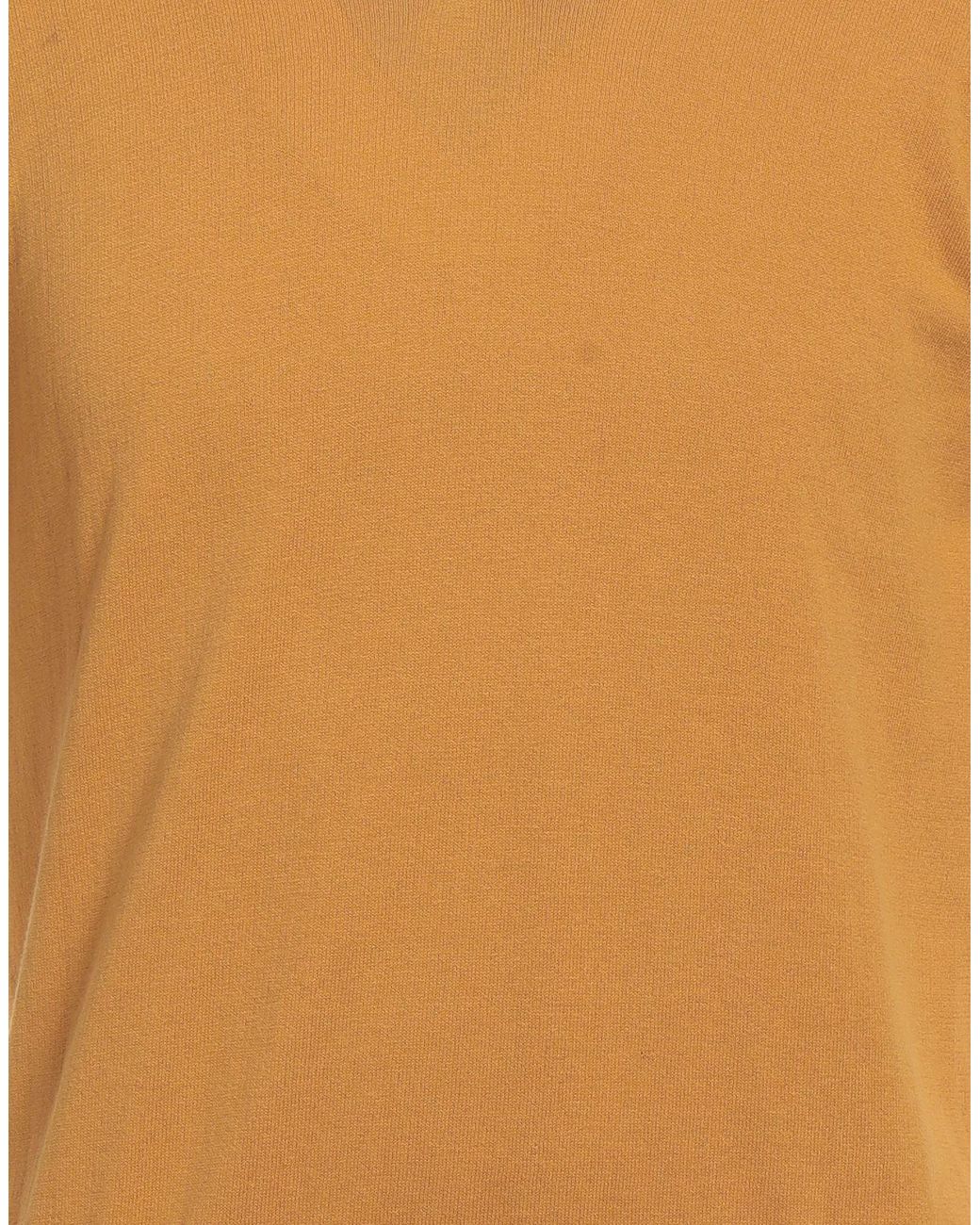 Alpha Studio Orange Sweater Cotton for men