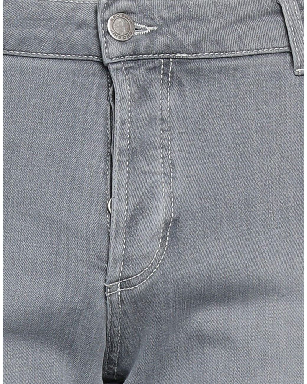 BRO-SHIP Gray Jeans for men