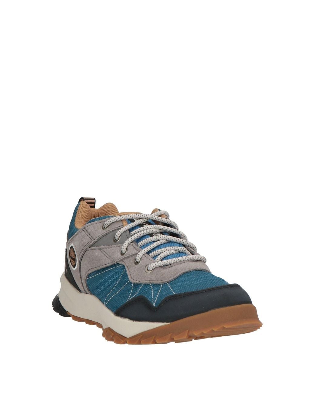 Timberland Blue Sneakers Leather, Textile Fibers