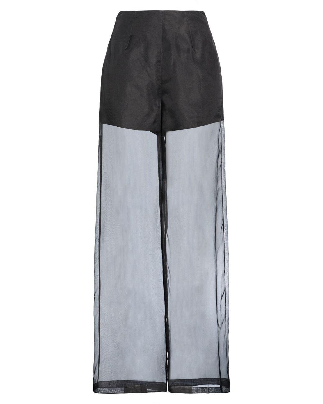 Forte_forte Gray Pants Silk