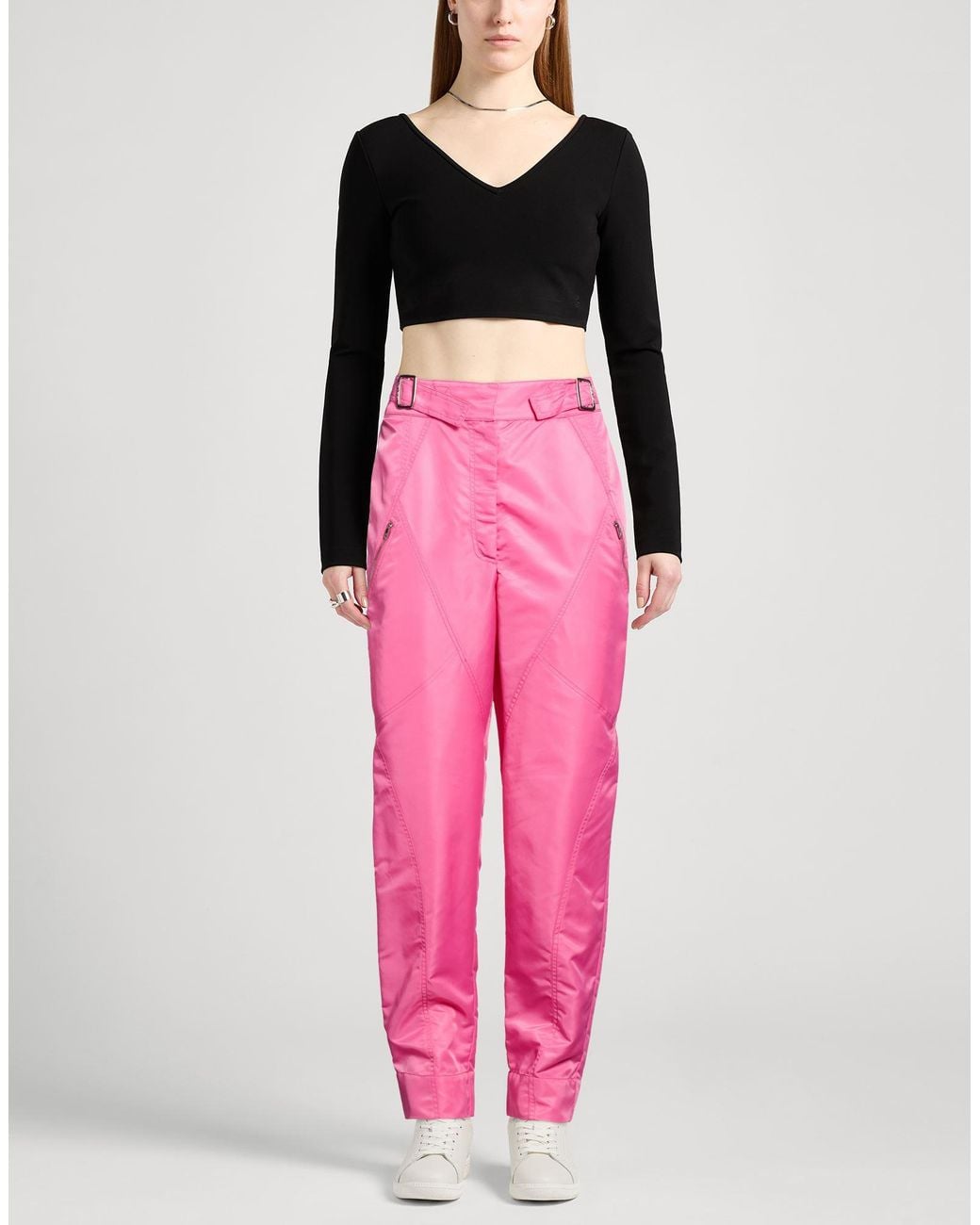 Alberta Ferretti Pink Pants