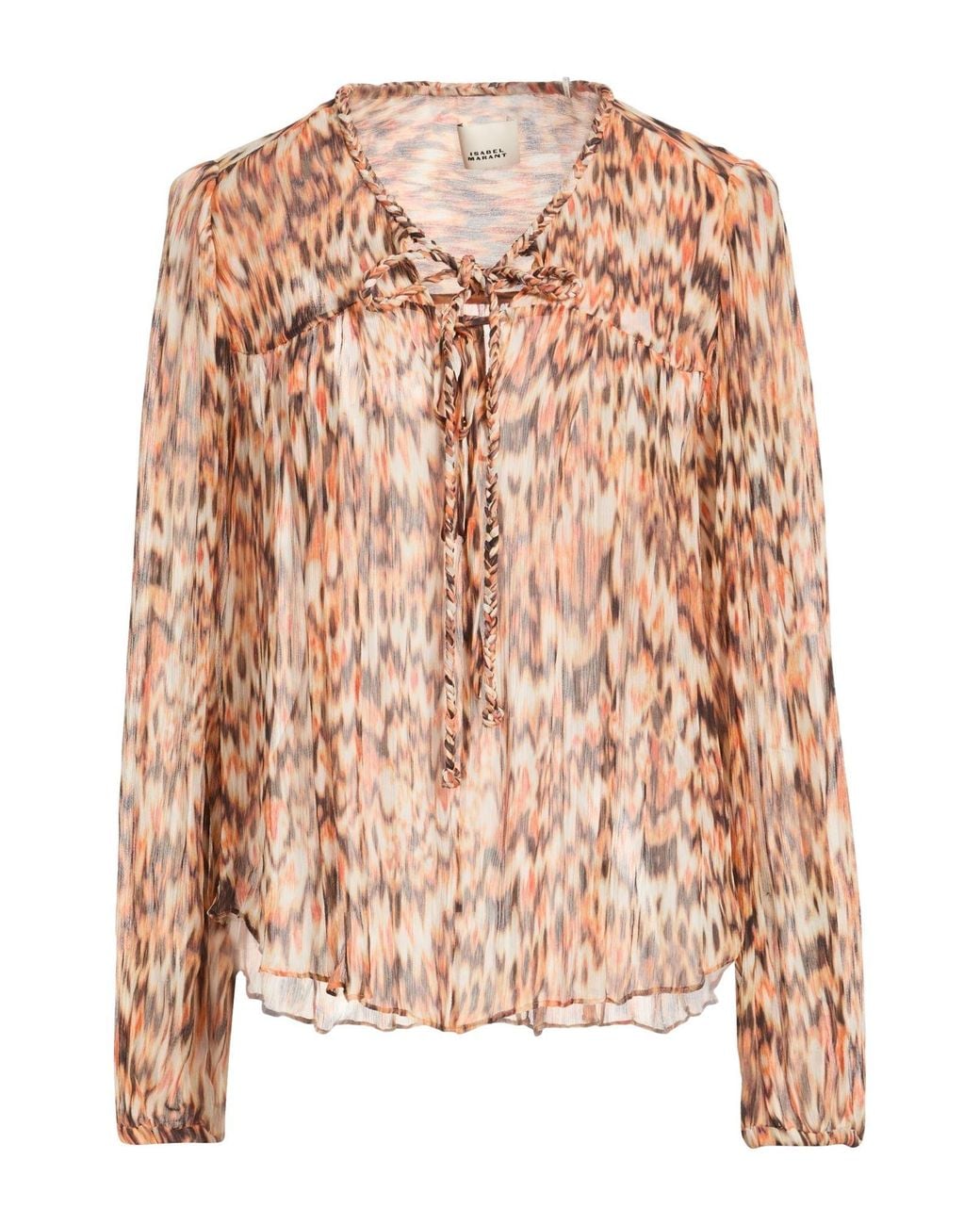 Isabel Marant Pink Top Silk