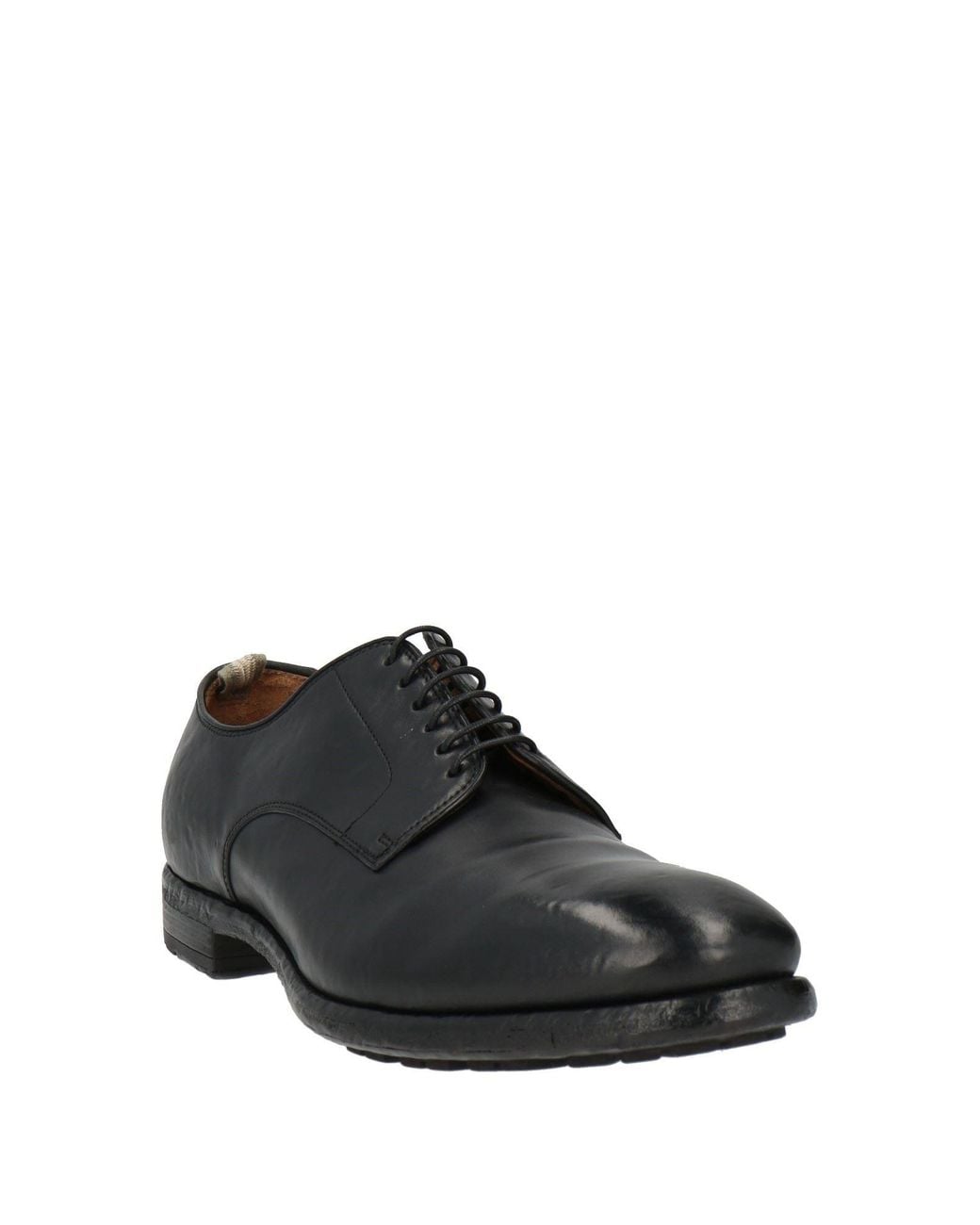Officine Creative Black Lace-Up Shoes for men