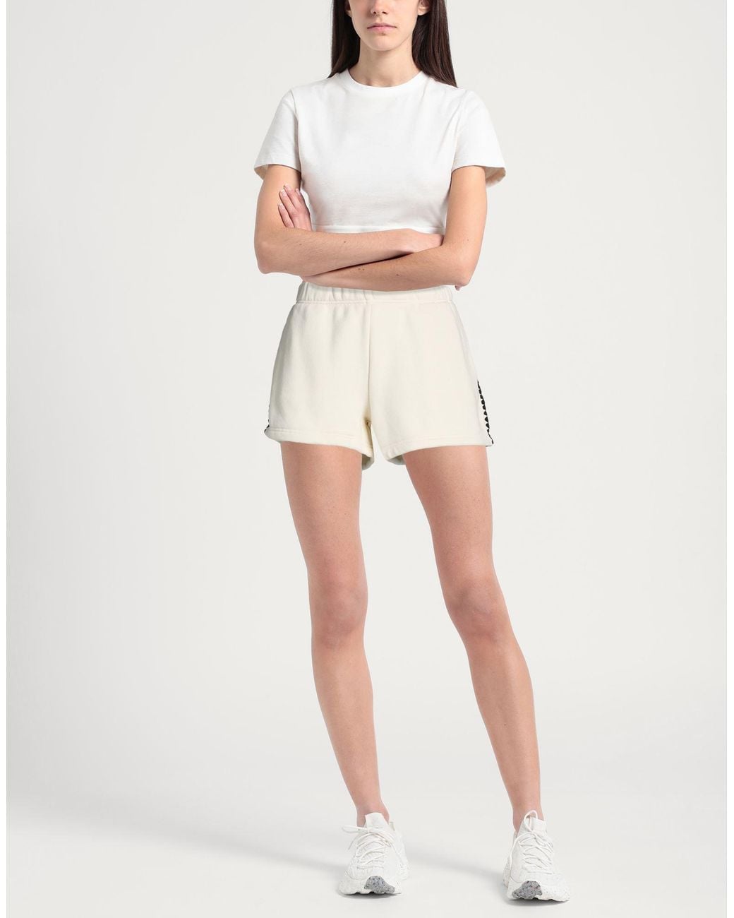 Rag & Bone Natural Shorts & Bermuda Shorts Cotton, Polyester