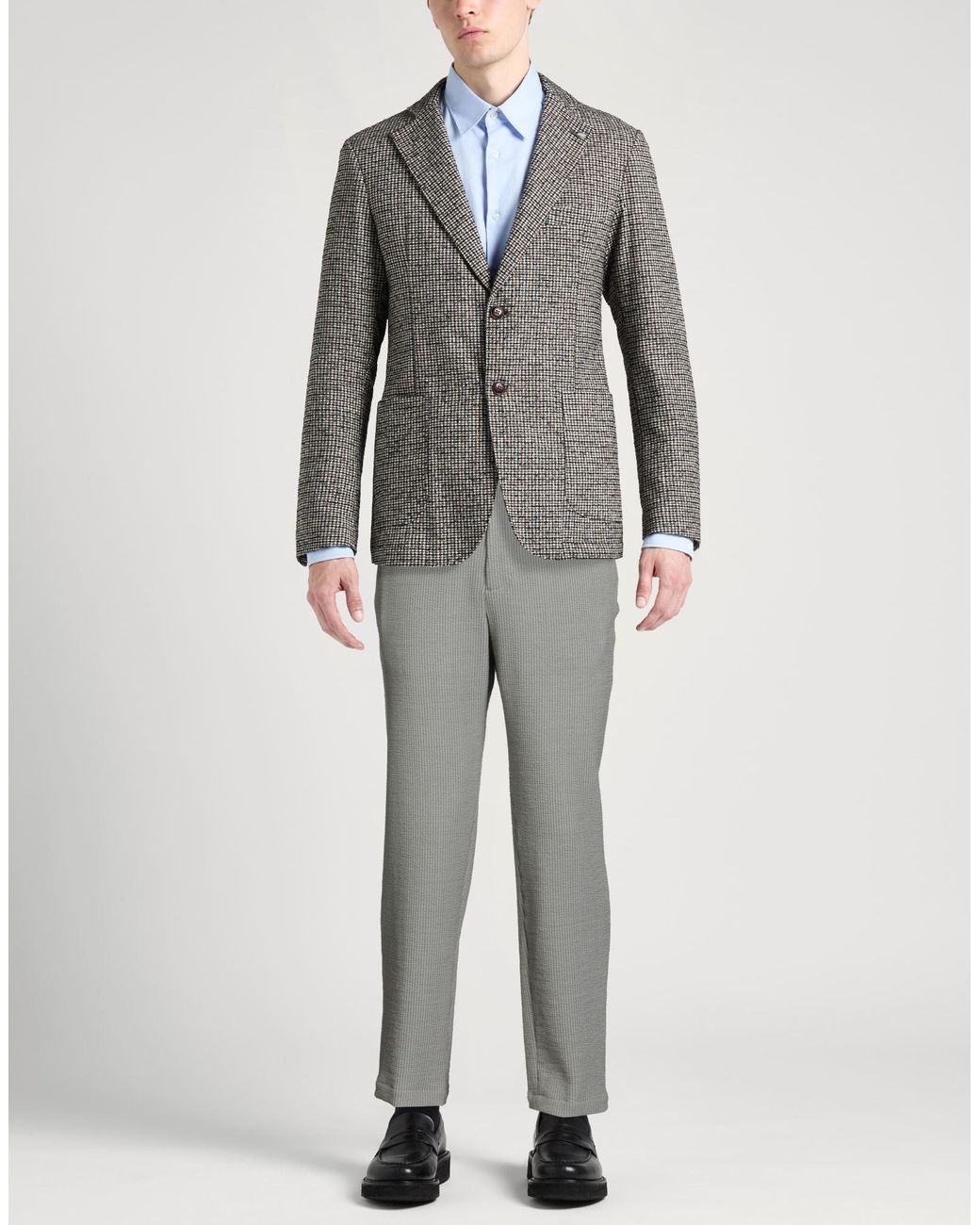 Emporio Armani Gray Trouser for men