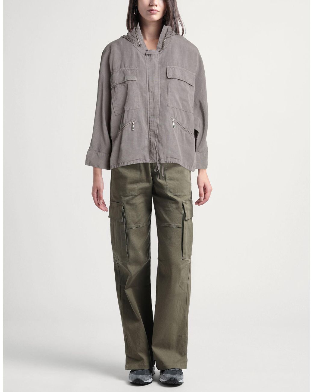 European Culture Gray Jacket