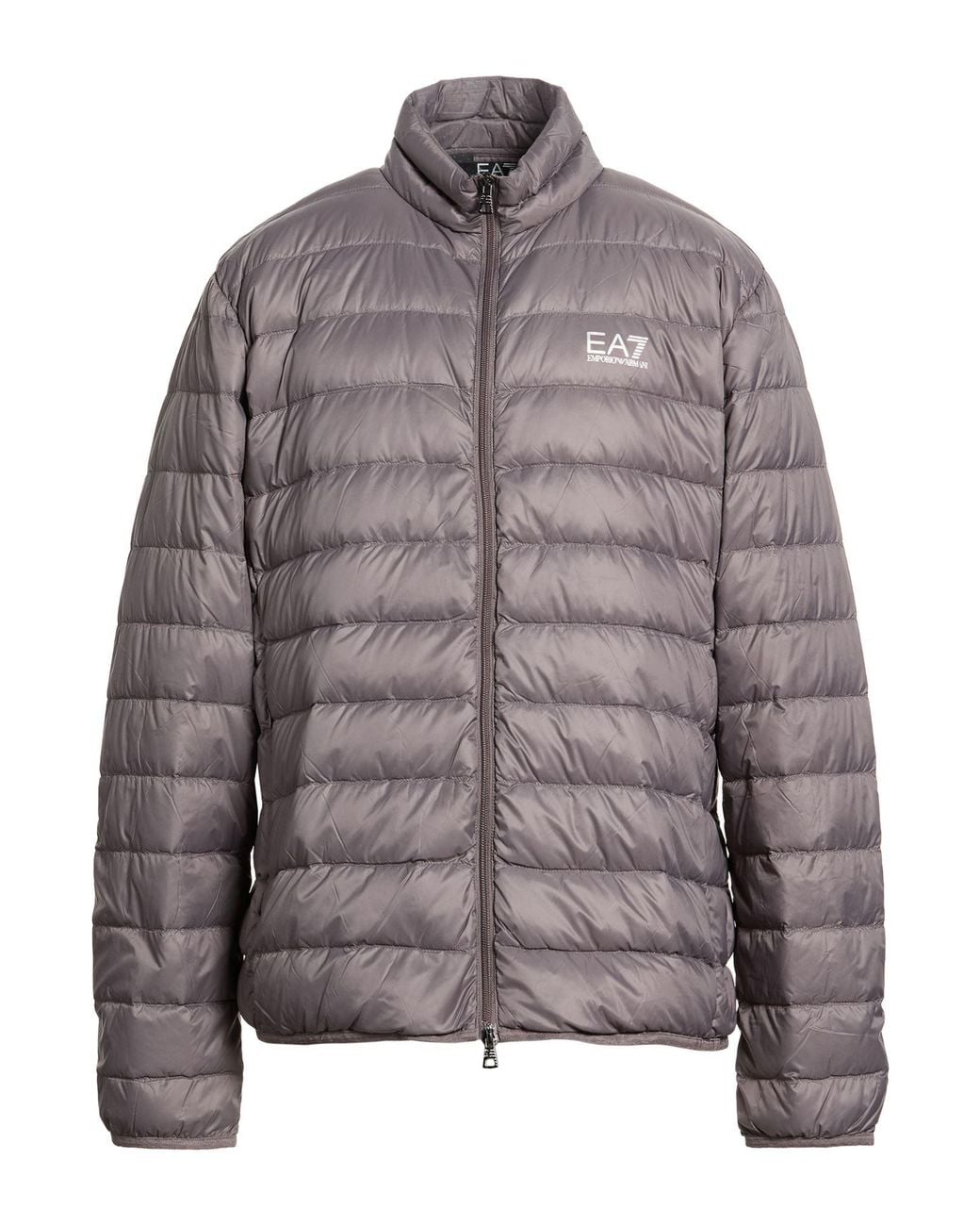 EA7 Brown Puffer Polyamide for men
