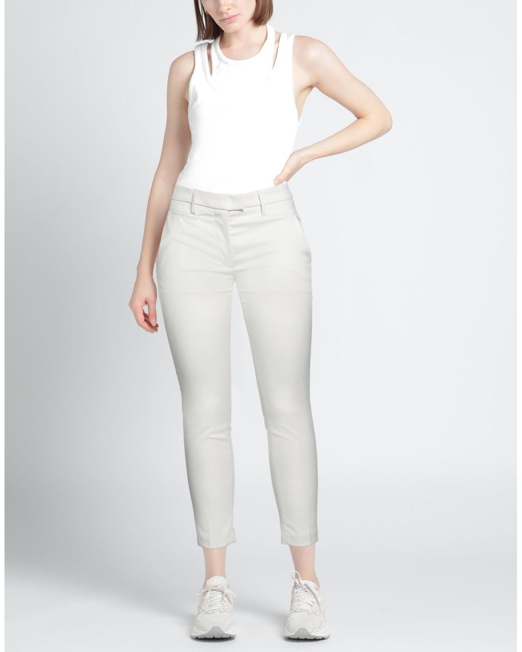 Dondup White Pants