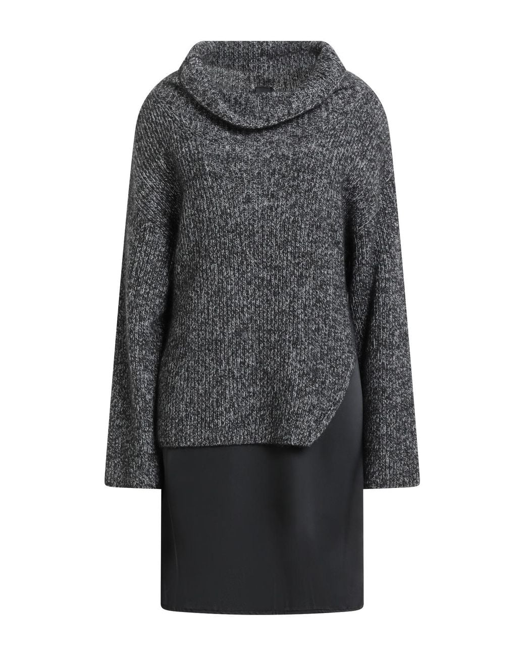 Pinko Gray Mini Dress