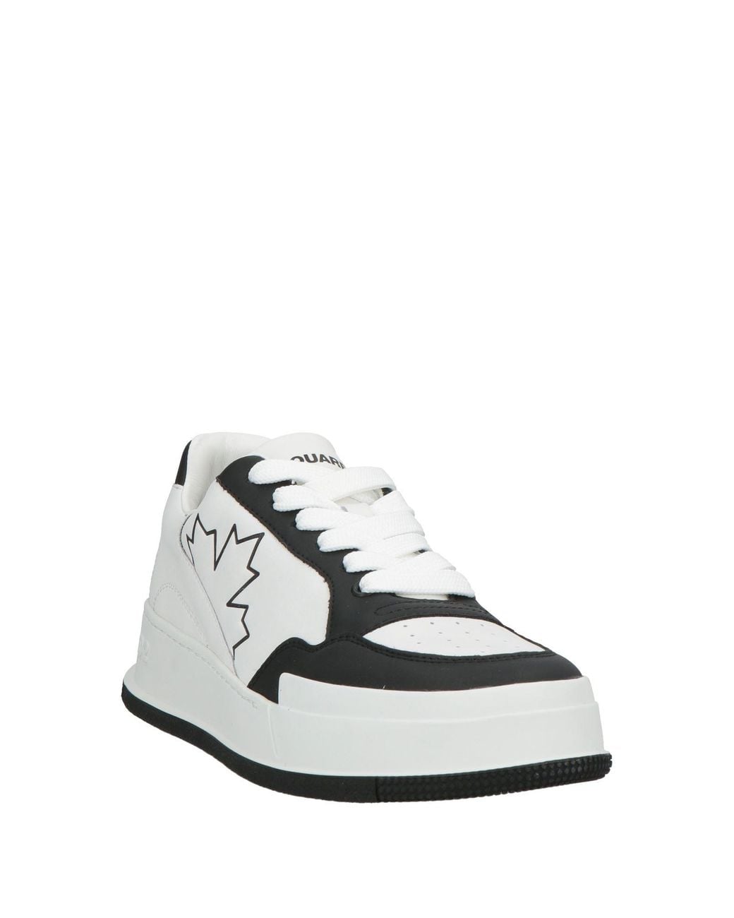 DSquared² White Sneakers Calfskin for men