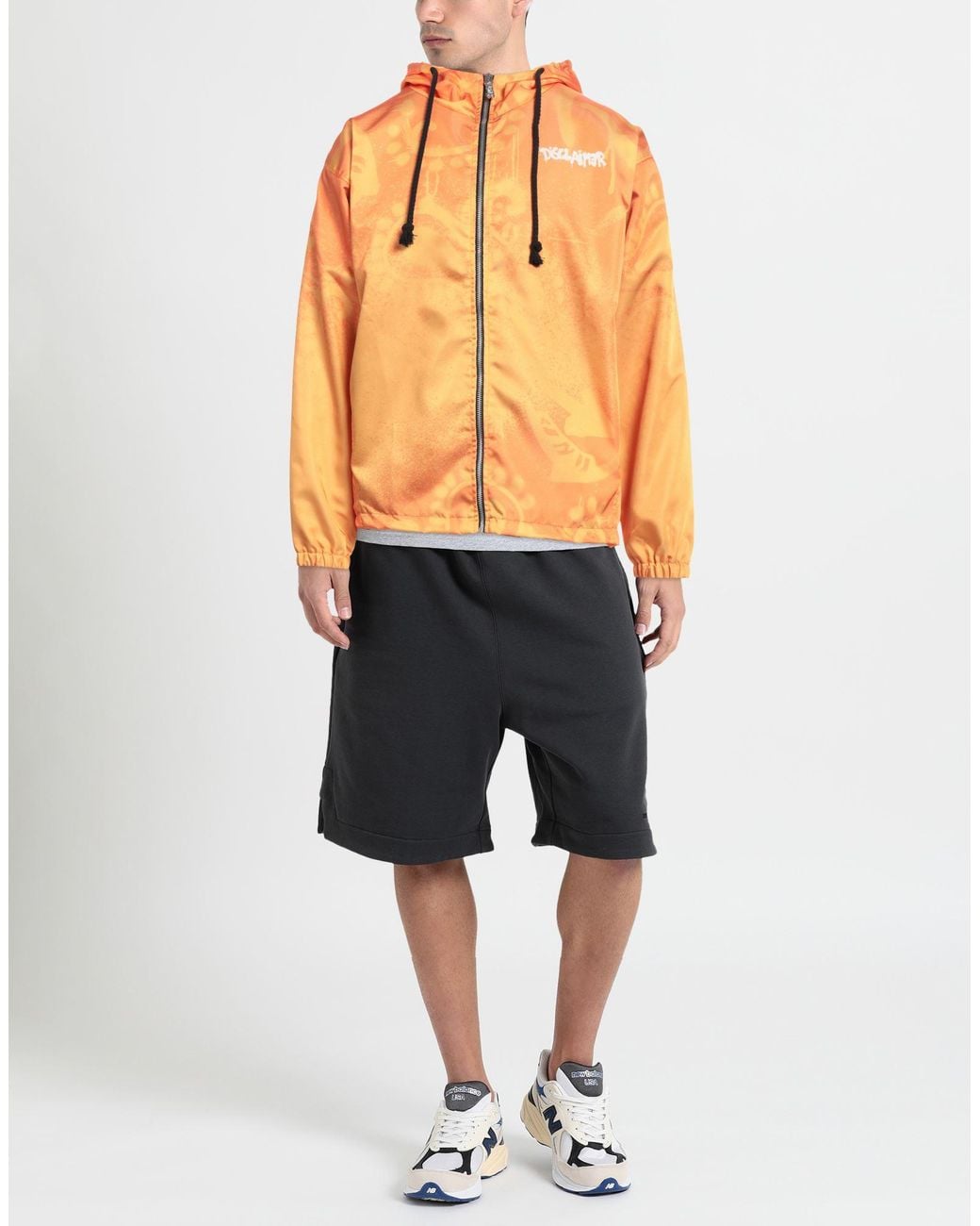 DISCLAIMER Orange Jacket for men