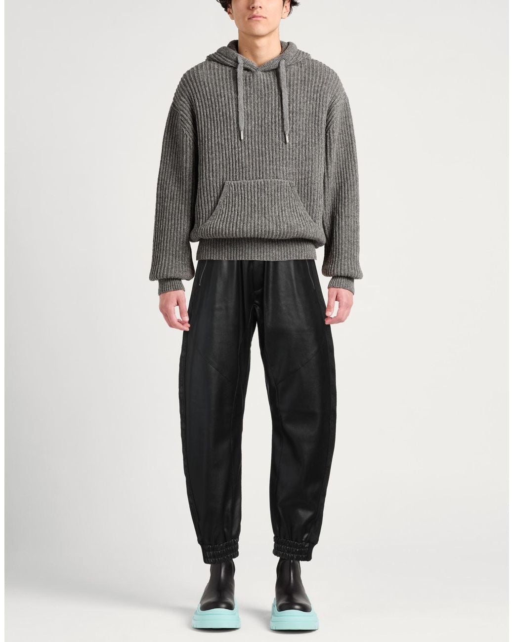 DSquared² Black Pants Polyester for men